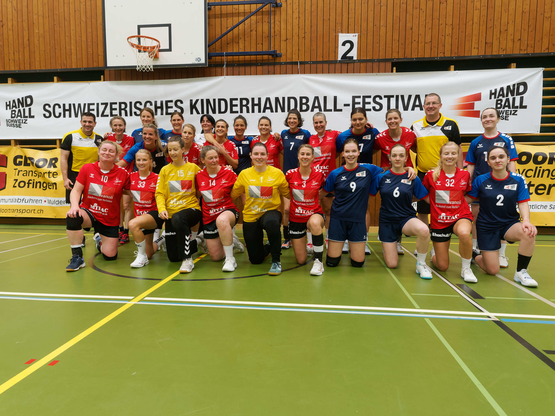 Legendenspiel Frauen Am Kinderhandball Festival In Zofingen 2023 (2)